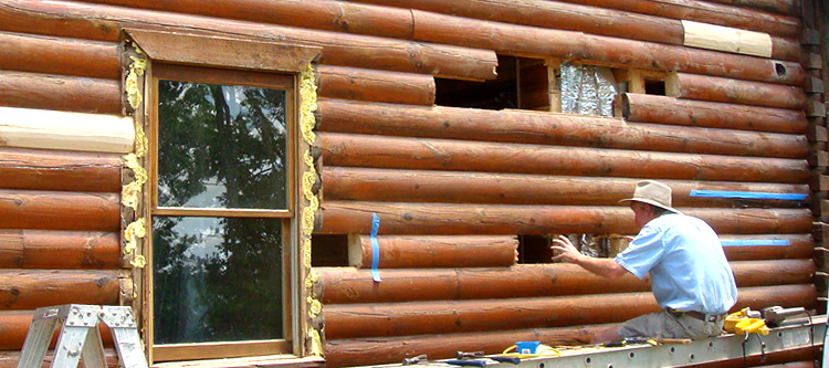 Log Home Repair Jefferson County, Georgia